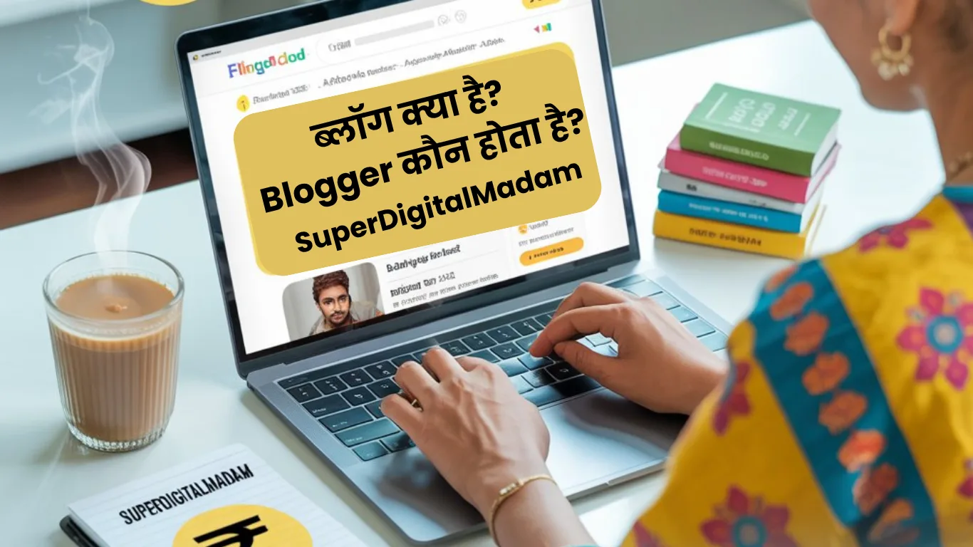 ब्लॉग क्या है? Blogger कौन होता है? Blogging कैसे करें? (2025 Ultimate गाइड by SuperDigitalMadam)